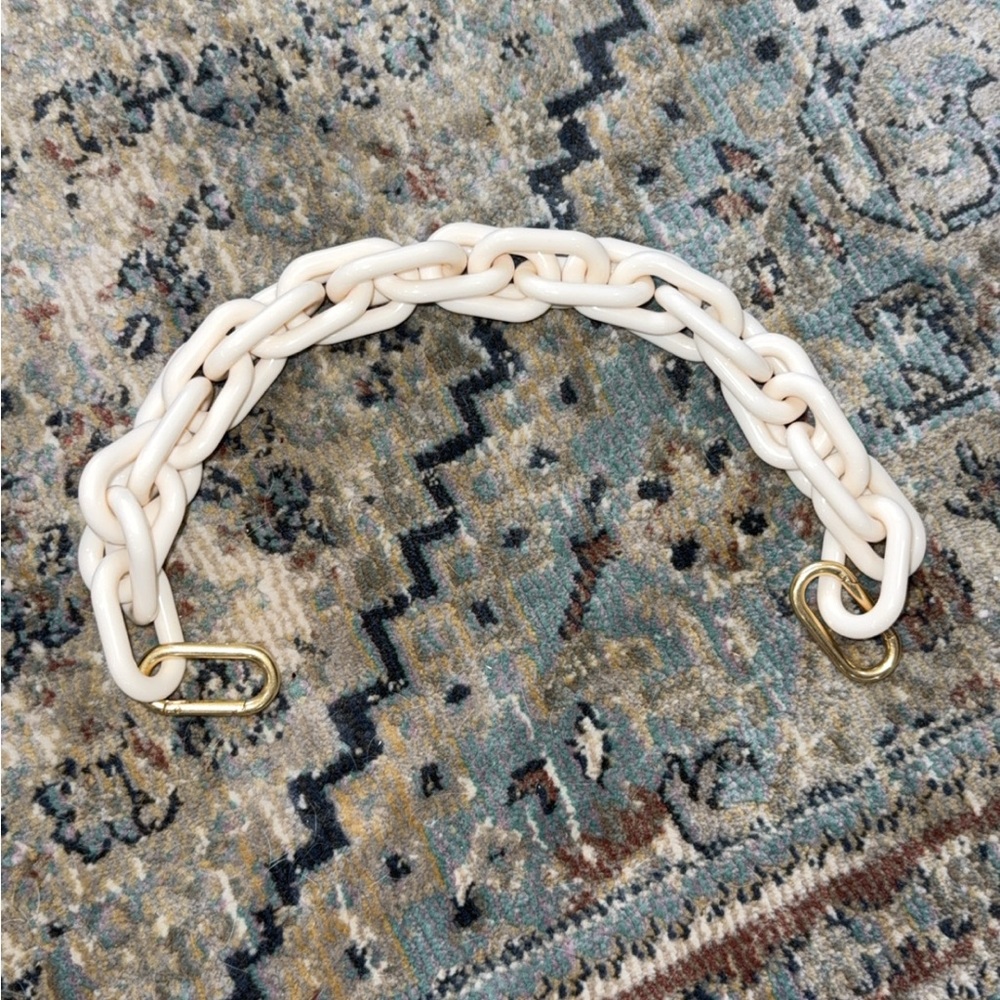 Clare V Cream Shortie Strap